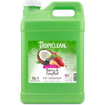Load image into Gallery viewer, Tropiclean Berry & Coconut Deep Cleaning 16-1 Shampoo 2 Gallon 64 oz