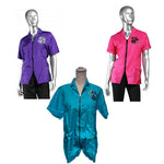 Load image into Gallery viewer, Stylist Wear Pipped Pocket Zipper Jacket with Paw - Teal, Pink OR Purple