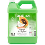 Load image into Gallery viewer, Tropiclean Papaya & Coconut (Luxury 2 in 1) 16-1 Shampoo Gallon