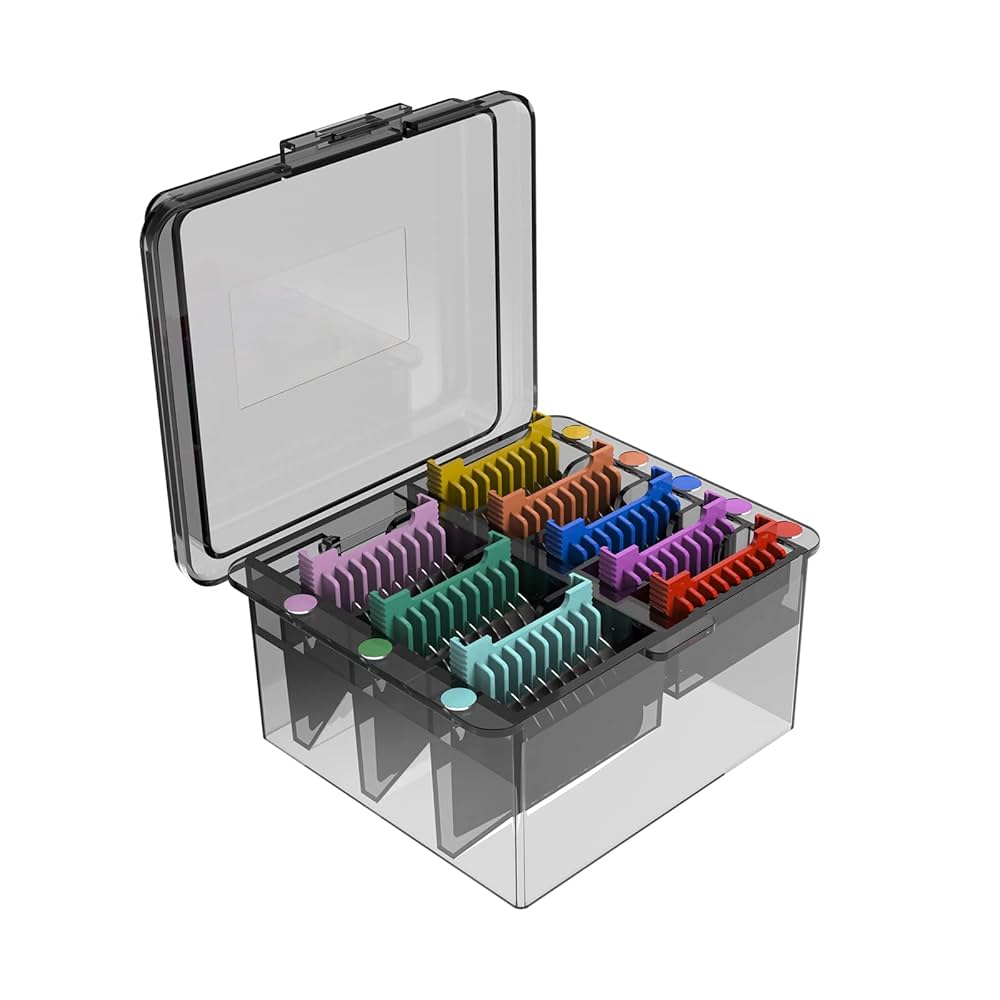 Wahl 5 in 1 Stainless Steel Comb Set of 8