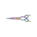 Load image into Gallery viewer, Geib 7” Entree Blue Titan Straight Shears