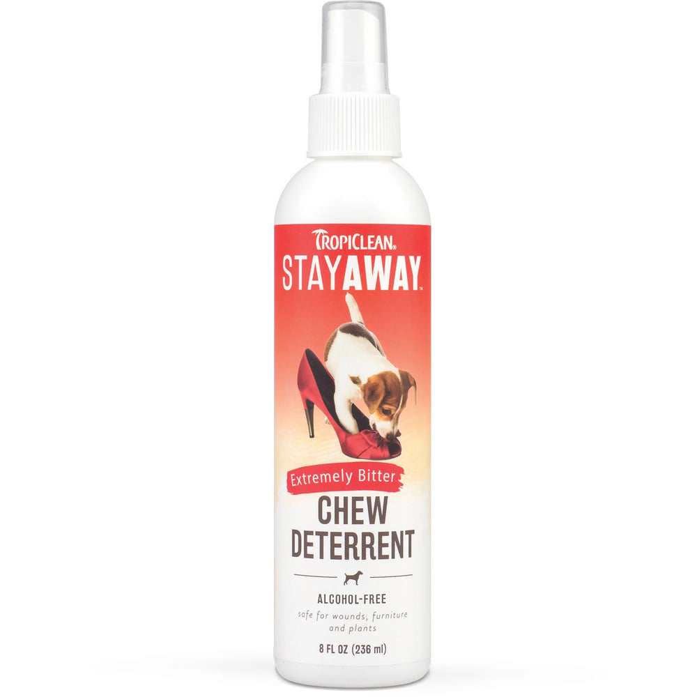 Tropiclean Stay Away Chew Deterent Spray 8 oz