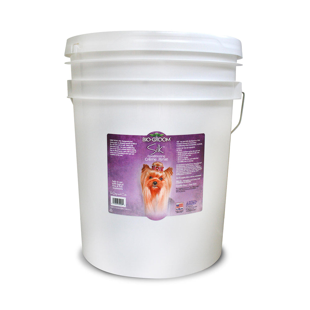 Bio-Groom Silk Creme Rinse Conditioner 5 gallon