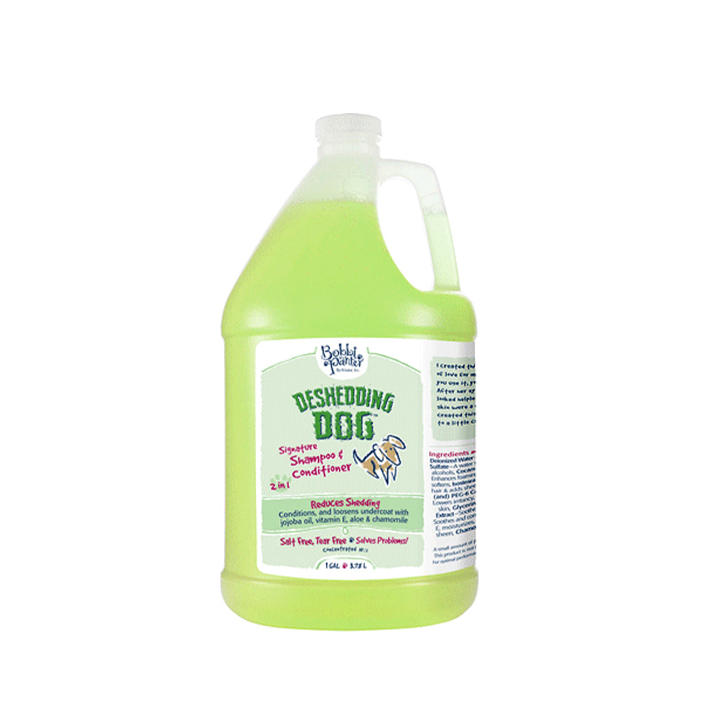 Bobbi Panter Deshedding Dog 16:1 Shampoo/Conditioner 1 Gallon