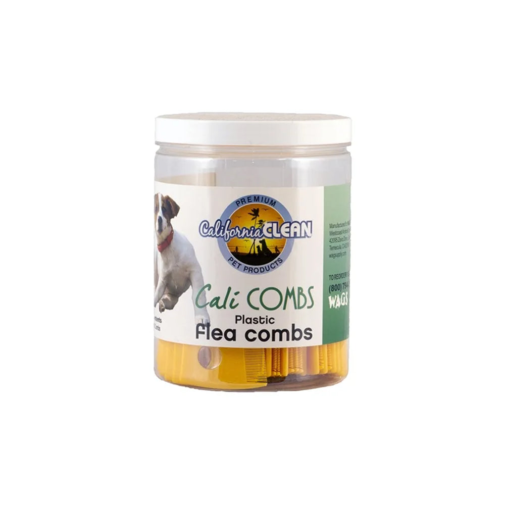 Cali Combs Flea Combs w/ Magnify glass (50 ct Tub)