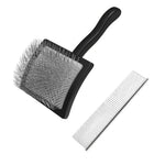 Load image into Gallery viewer, WAGS Waterproof Doodle Brush W/ Comb Large - Blue/Black/Orange