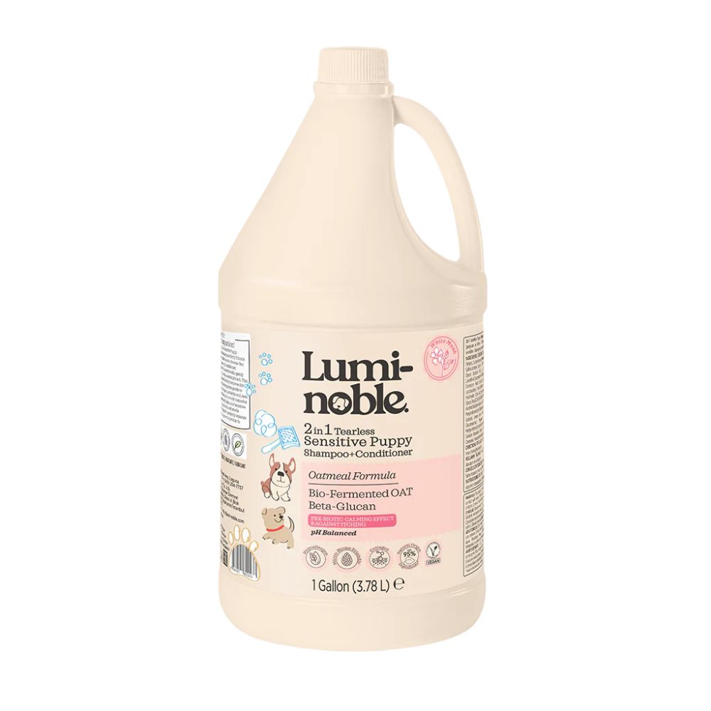 Lumi-Noble 2 in 1 Sensitive Puppy Shampoo & Conditioner Gallon