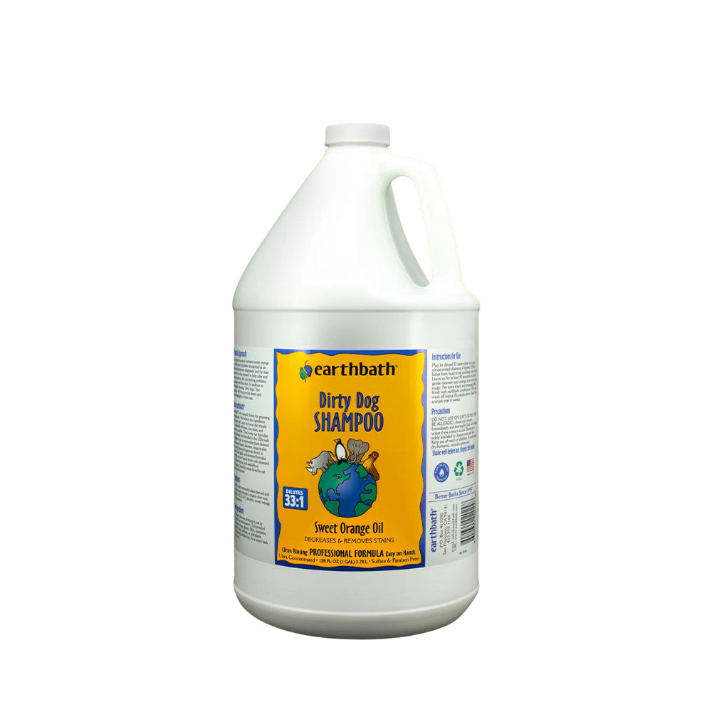 Earthbath Orange Peel Oil 33:1 Shampoo Gallon