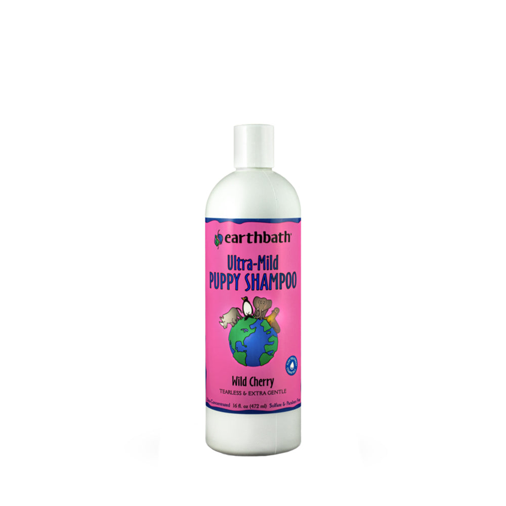 Earthbath Puppy Wild Cherry Tearless Shampoo 16 oz