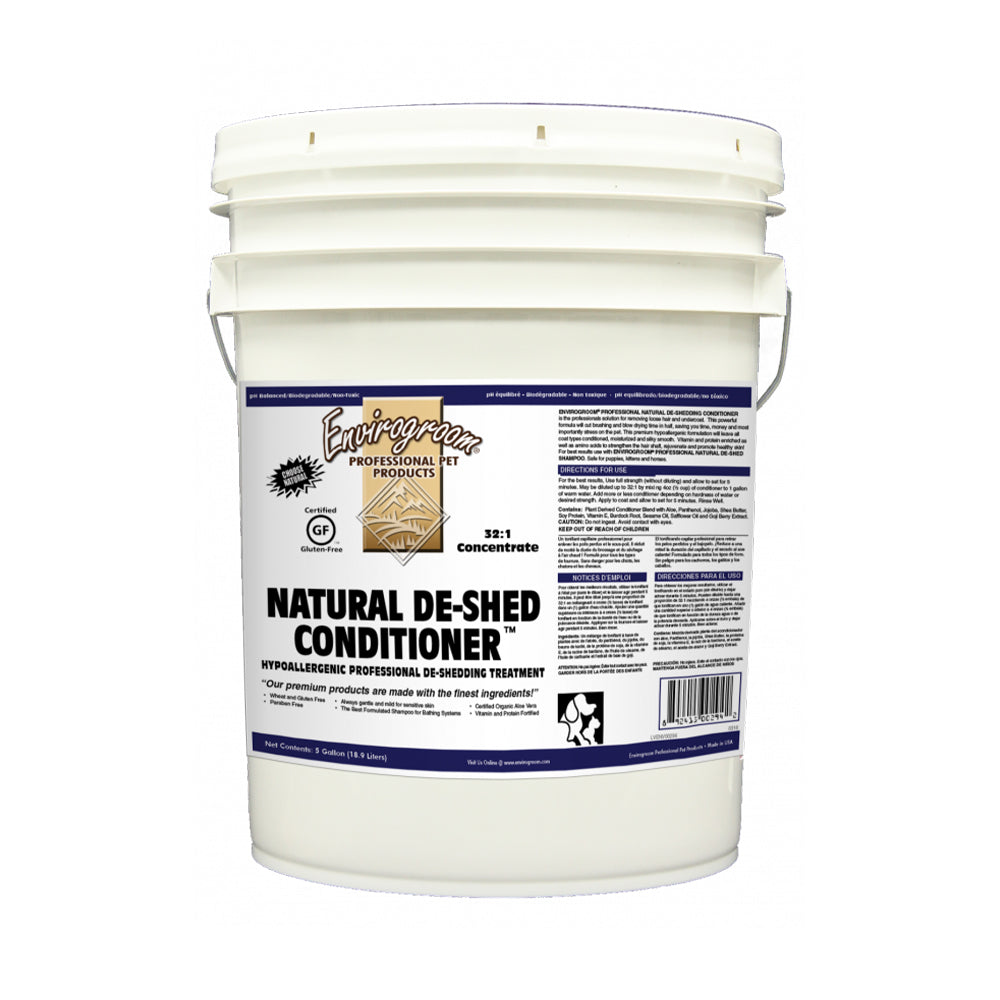 Envirogroom Natural De-Shed 32:1 Conditioner Treatment