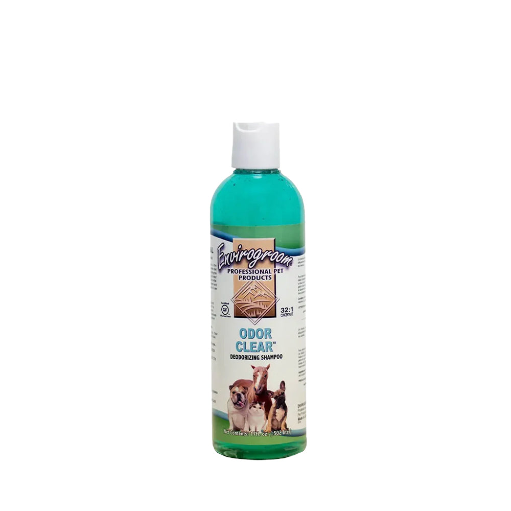 Envirogroom Odor Clear 32-1 Super Deodorizing Shampoo 17 oz