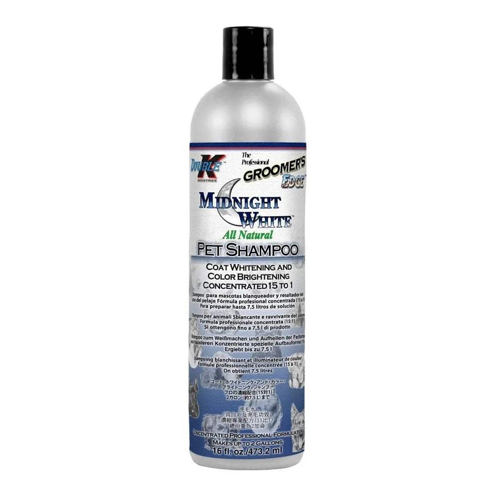 Groomer's Edge Midnight White 15-1 Shampoo 16 oz