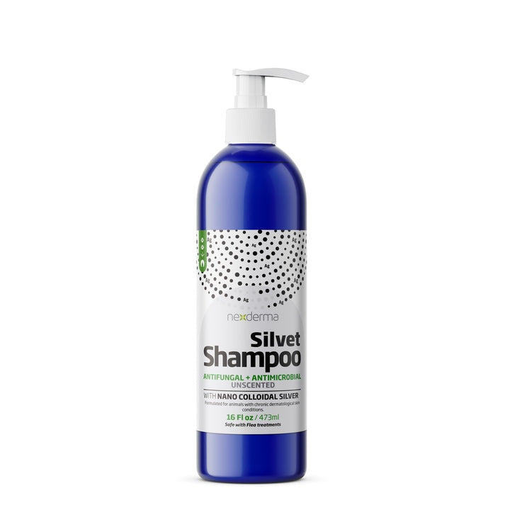 Unscented Silvet Antifungal & Antimicrobial Shampoo by Nexderma