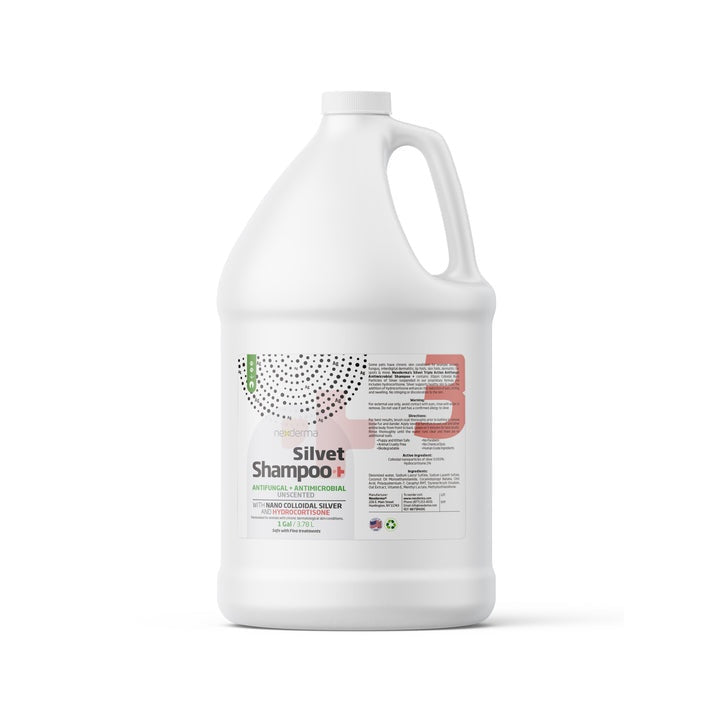 Unscented Silvet Antifungal & Antimicrobial w/ Hydrocortisone Shampoo by Nexderma