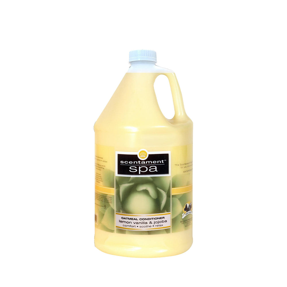 Scentament Spa Oatmeal Conditioner Lemon Vanilla 6:1 Gallon