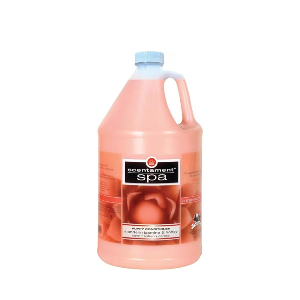 Scentament Spa Puppy Conditioner Mandarin Jasmin & Honey 6:1 Gallon