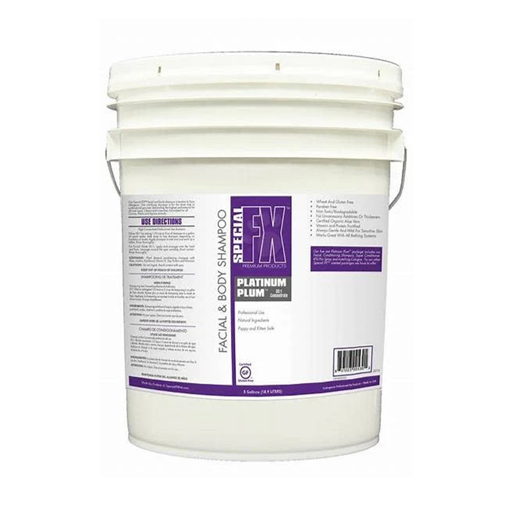 Special FX Platinum Plum 50:1 Facial & Body Shampoo 5 Gallon