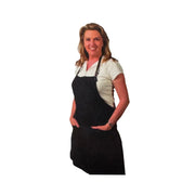 Stylist Wear Crinkle Nylon Bib Apron