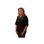 Load image into Gallery viewer, Stylist Wear Contrast Jacket Crinkle Nylon w/ Embroidered Paw Print - Green, Purple, OR Pink

