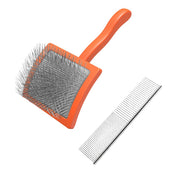 WAGS Waterproof Doodle Brush W/ Comb Large - Orange OR Blue
