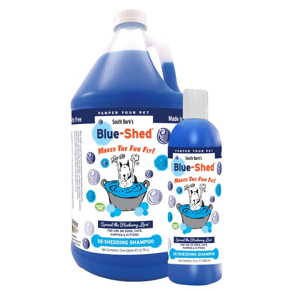 South Bark Blue-Shed De-Shedding Shampoo