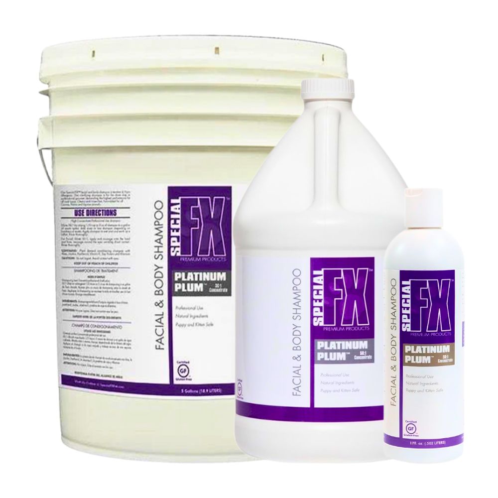 Special FX Platinum Plum 50-1 Facial and Body Shampoo