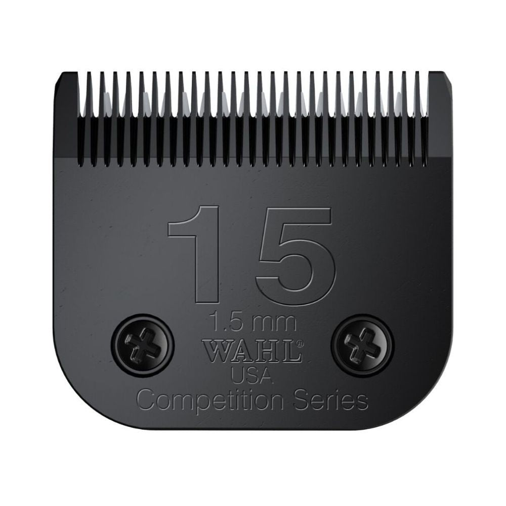 Wahl #15 Ultimate Competition Blade Set Black