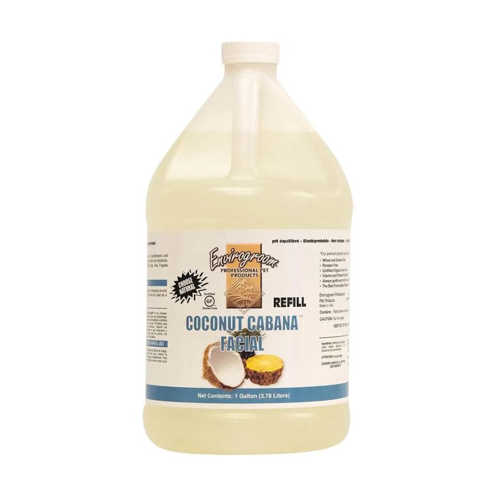 Envirogroom Coconut Cabana Facial Gallon