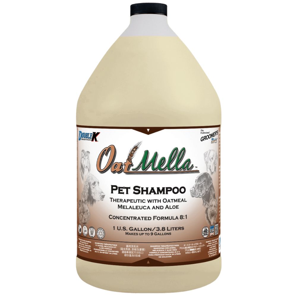 Groomer's Edge Oat Mella 8-1 Shampoo Gallon