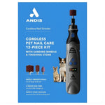 Load image into Gallery viewer, Andis Cordless Nail Grinder 12 Piece Kit
