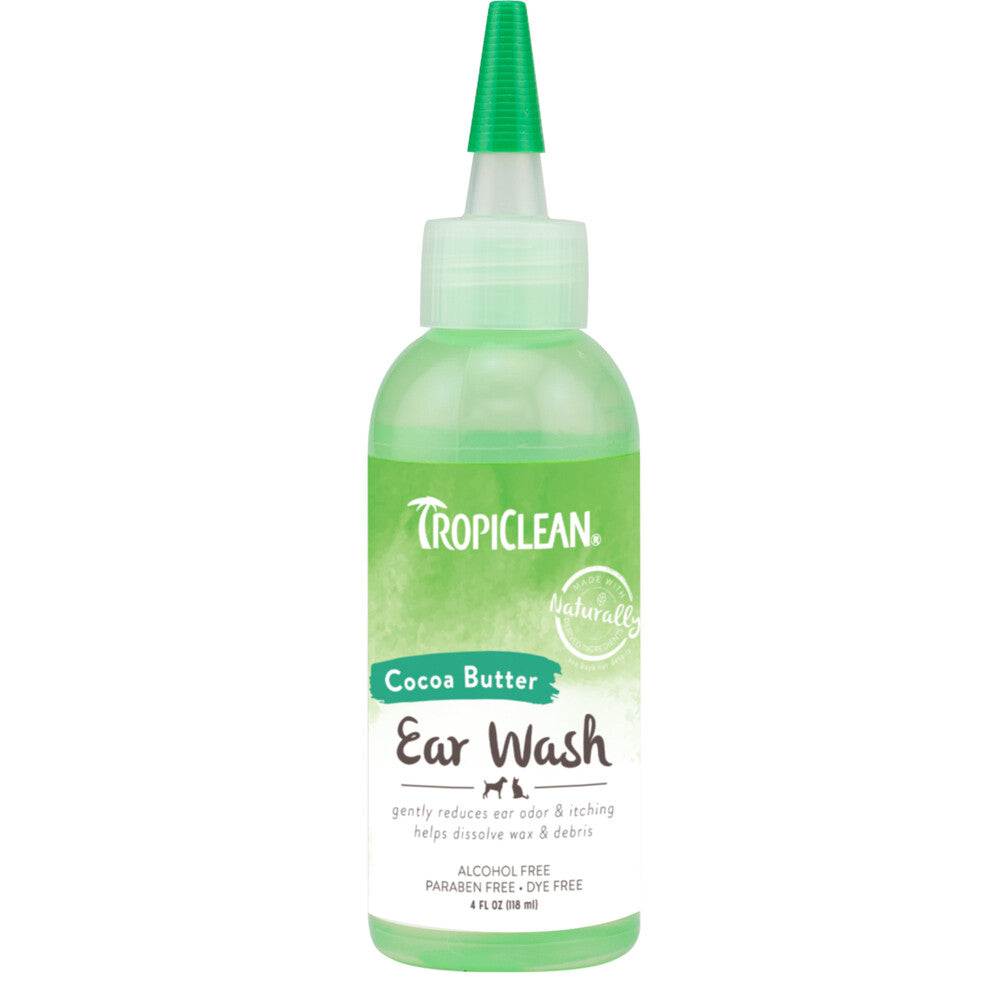Tropiclean Alcohol Free Ear Wash 4 oz
