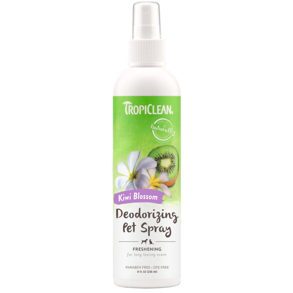 Tropiclean Kiwi Blossom Deodorizing Pet Spray 8 oz