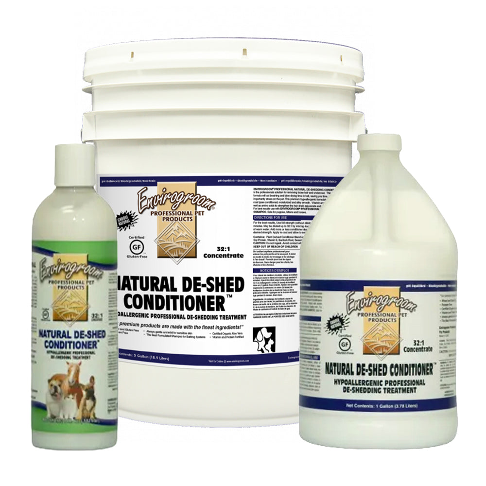 Envirogroom Natural De-Shed 32:1 Conditioner Treatment