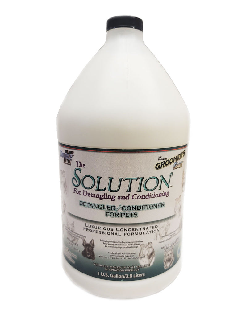 Groomers Edge The Solution Detangler & Conditioner 32-1 Gallon