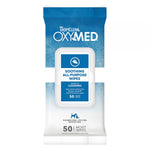 Load image into Gallery viewer, Tropiclean Oxy-Med Soothing Allergy Relief Wipes 50ct
