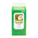 Load image into Gallery viewer, Tropiclean Hypo Allergenic Wipes 100ct
