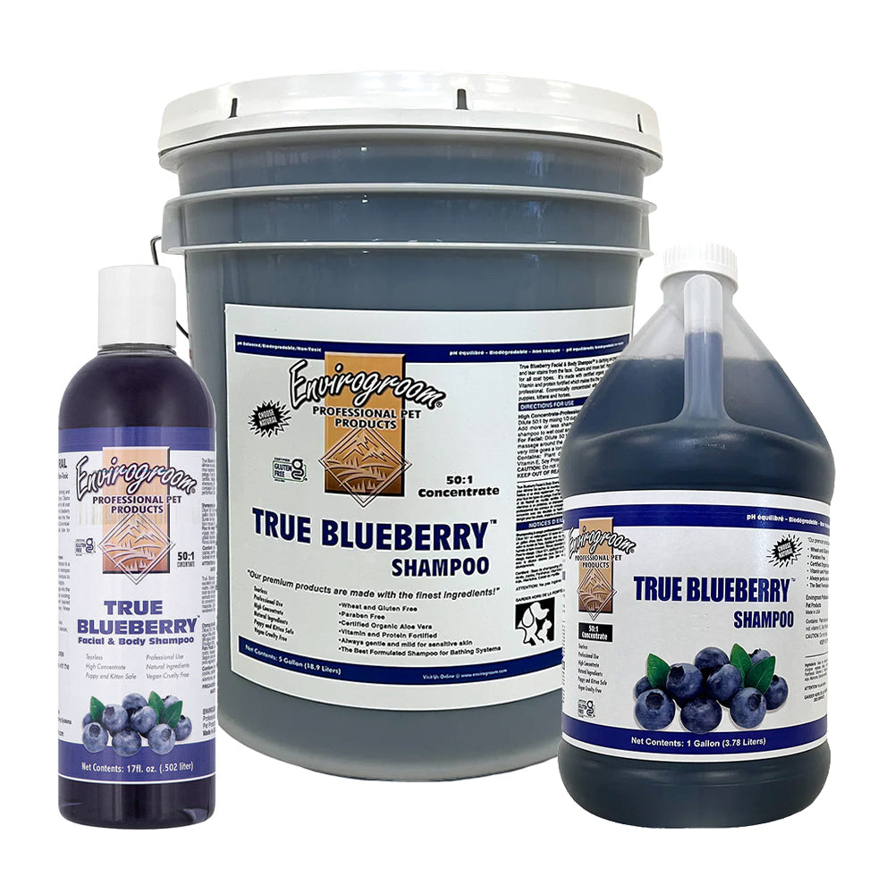 Envirogroom True Blueberry Facial & Body 50:1 Shampoo