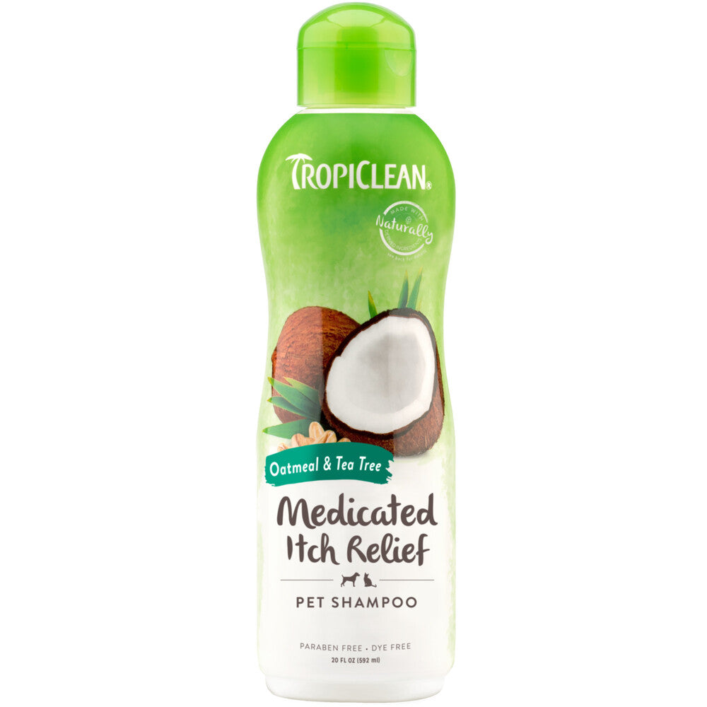 Tropiclean Oatmeal & Tea Tree 10:1 Shampoo 20 oz